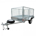 5x8 Galvanised Box Trailer 
